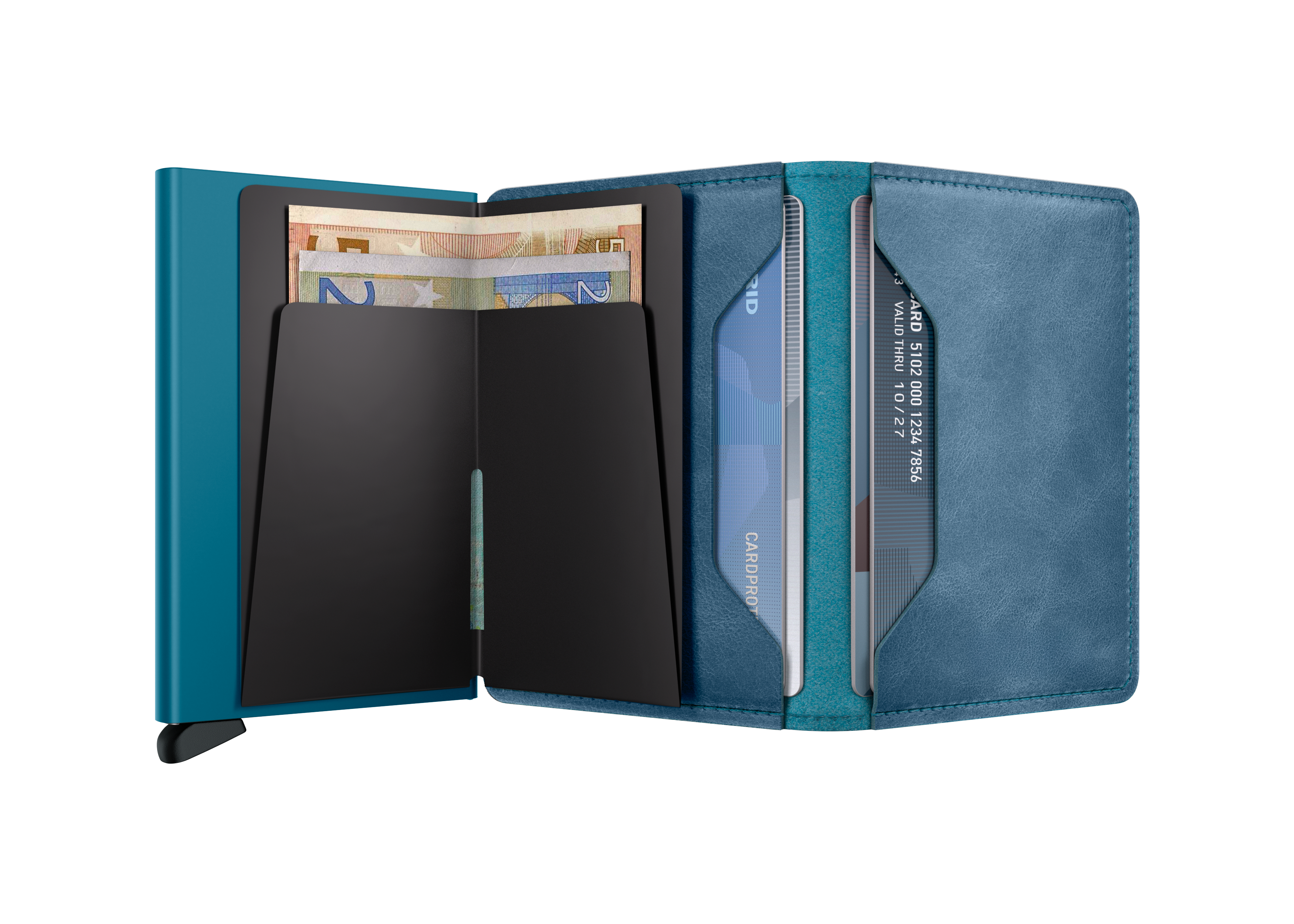 Slimwallet Vinatge Teal