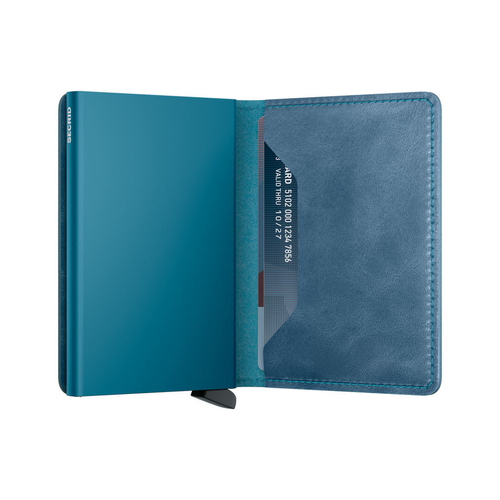 Slimwallet Vinatge Teal