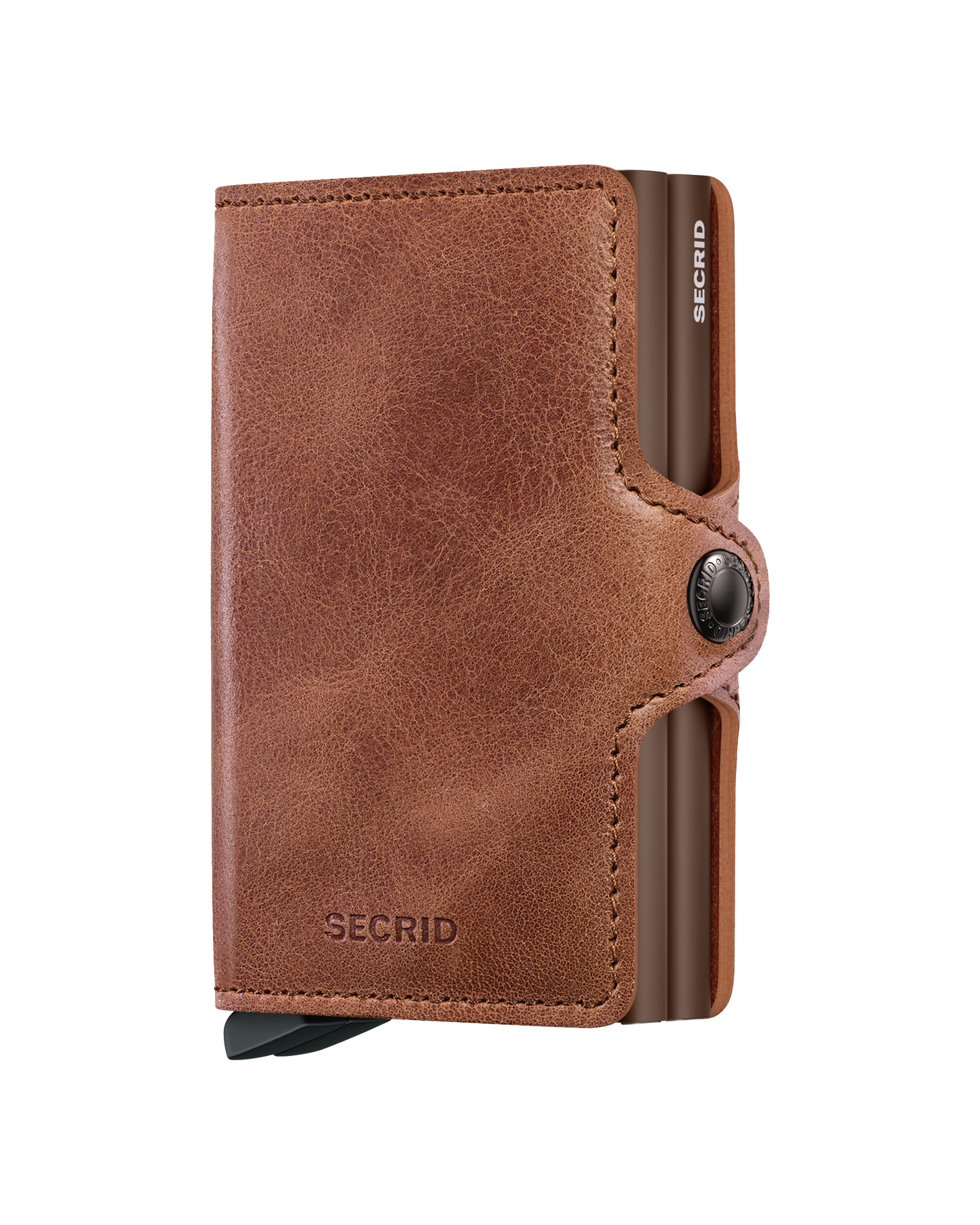 Twinwallet Vintage Cognac Brown