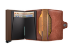 Twinwallet Vintage Cognac Brown