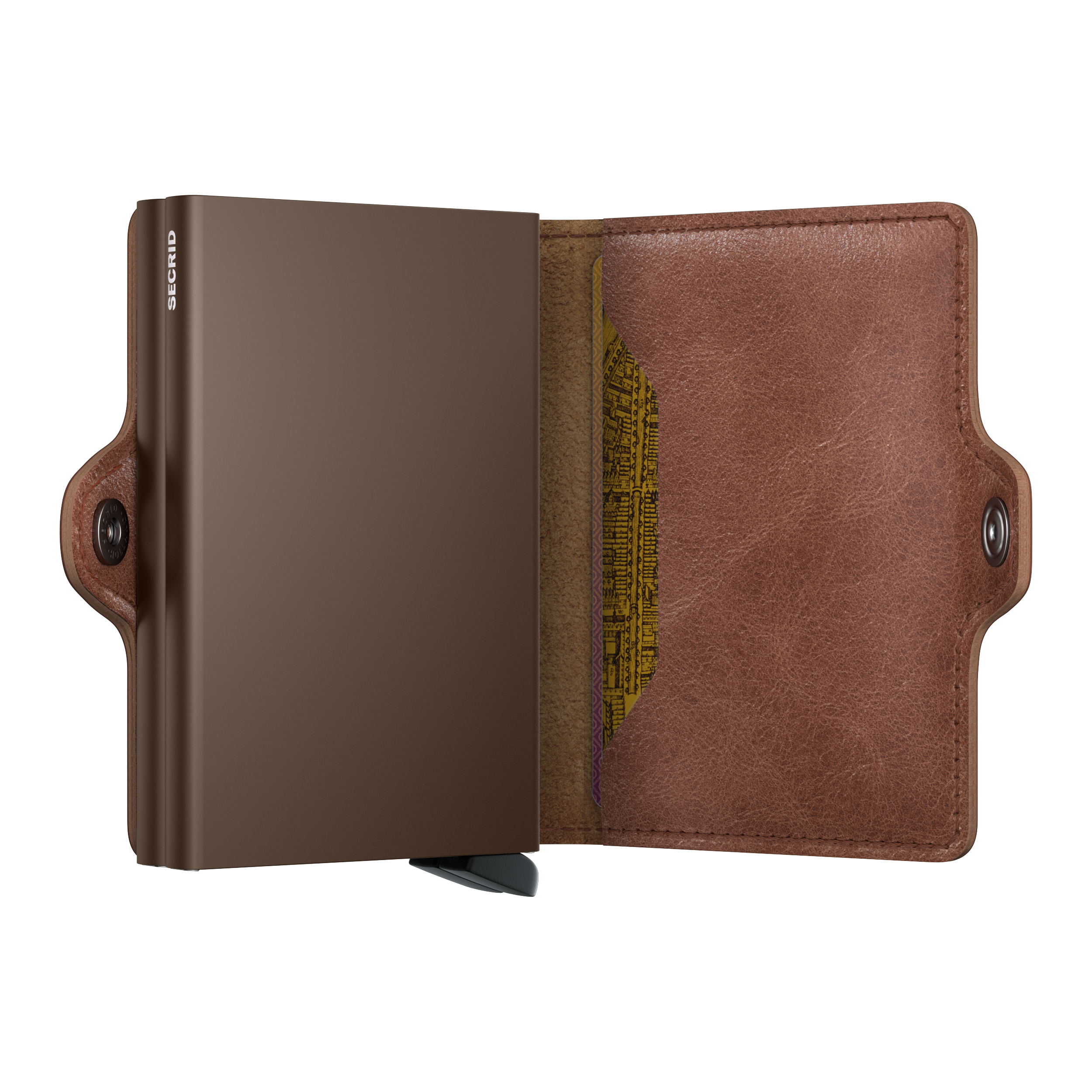 Twinwallet Vintage Cognac Brown