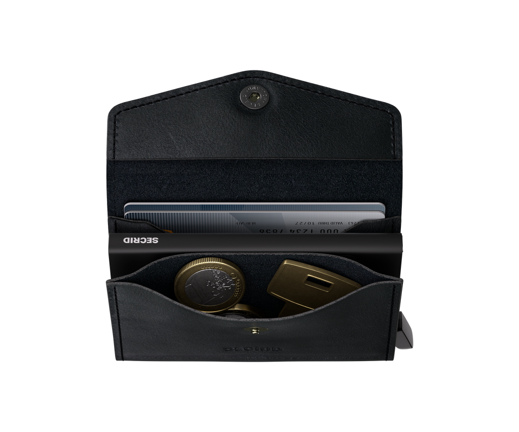 Envelope Wallet Vintage Black
