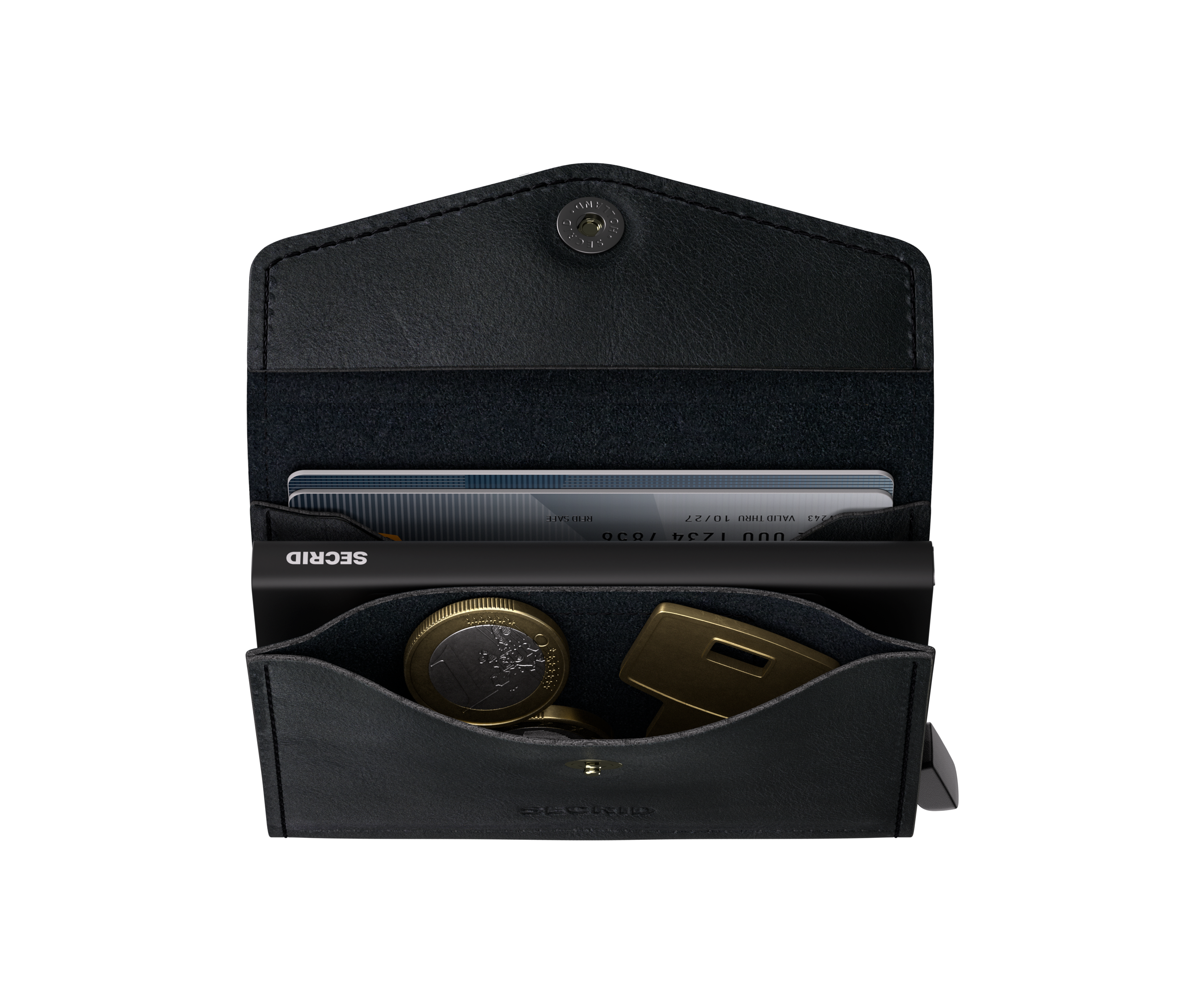 Envelope Wallet Vintage Black