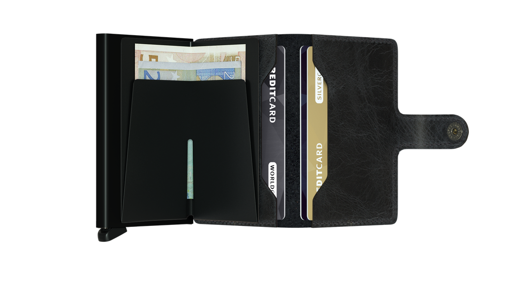 Miniwallet Vintage Black
