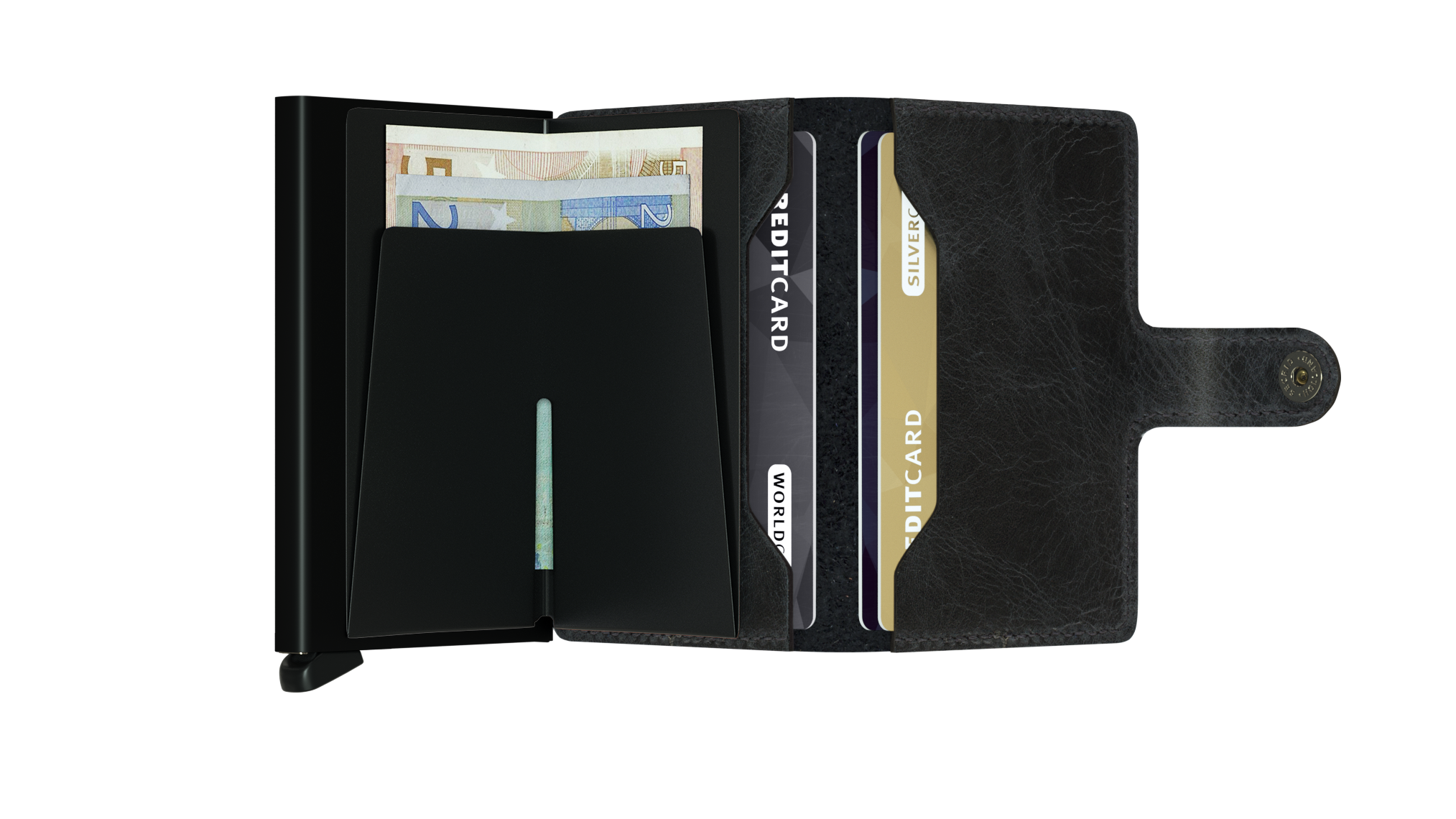 Miniwallet Vintage Black
