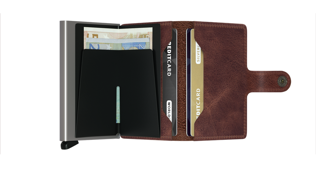Miniwallet Vintage Brown