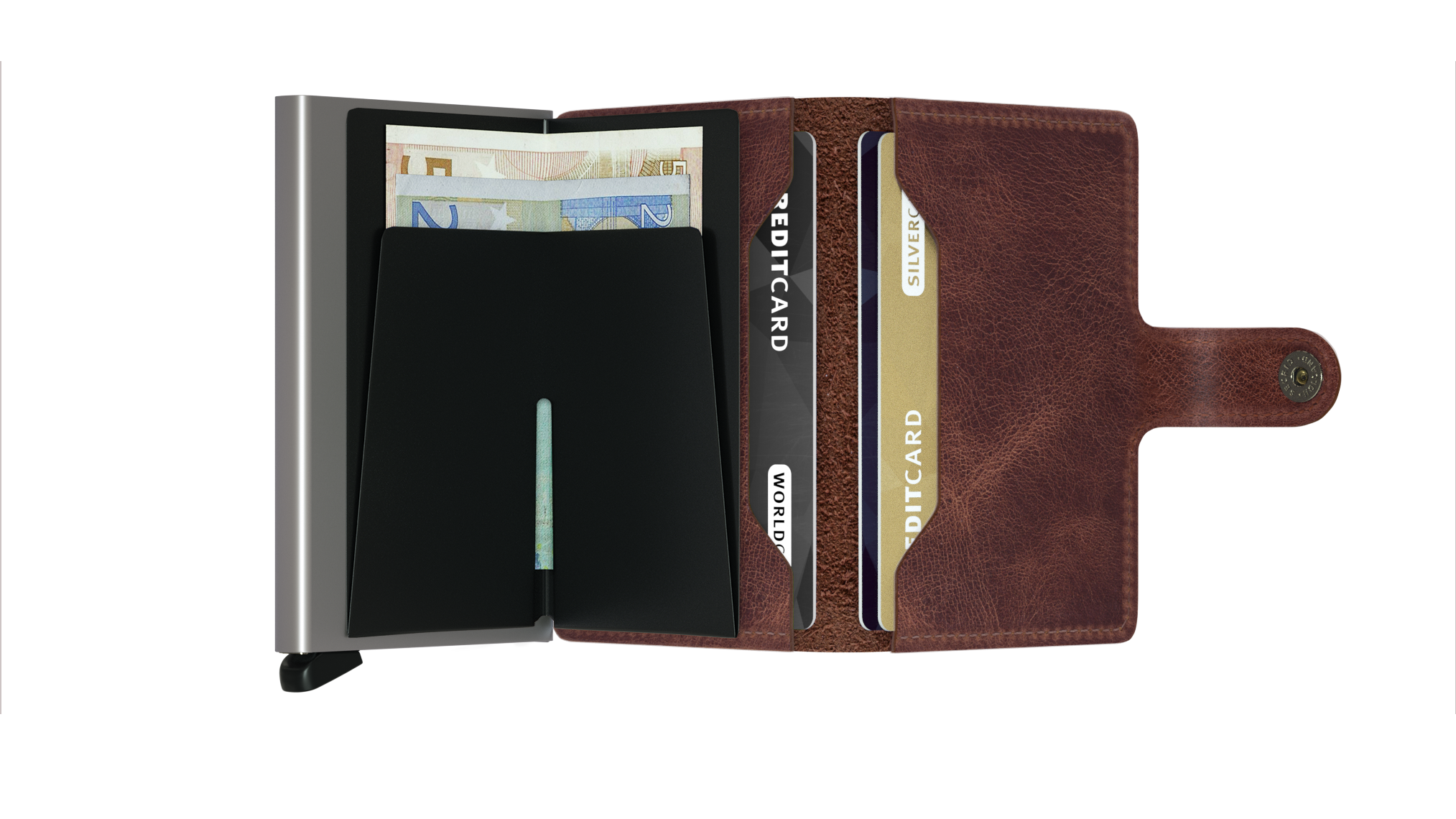 Miniwallet Vintage Brown