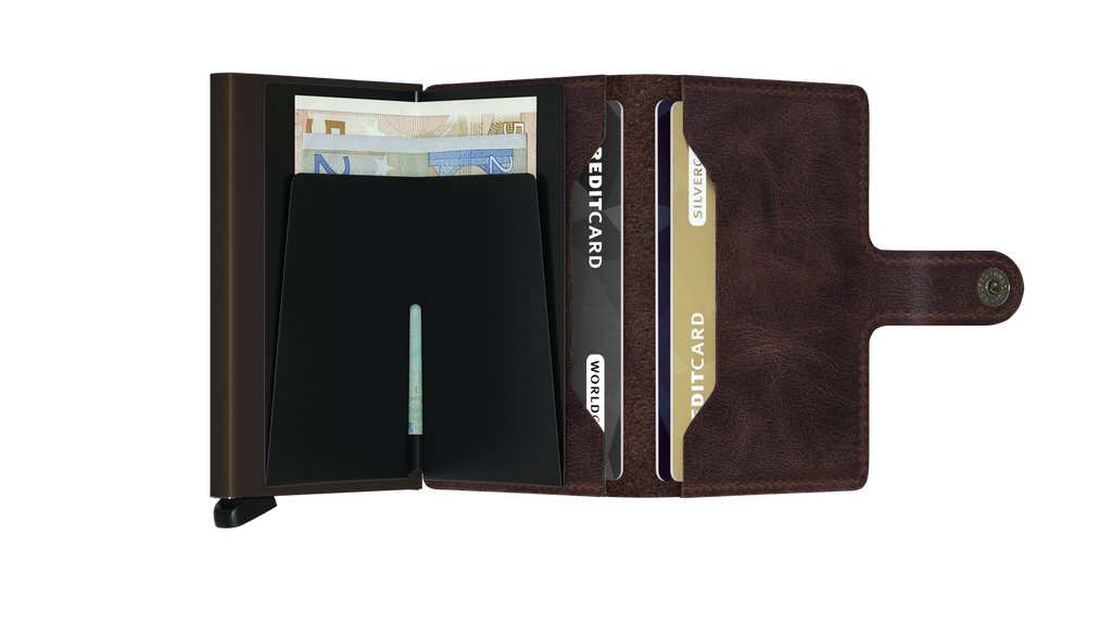Miniwallet Vintage Chocolate