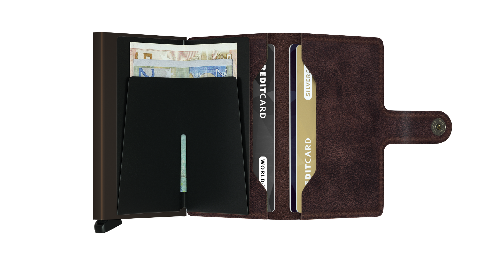 Miniwallet Vintage Chocolate