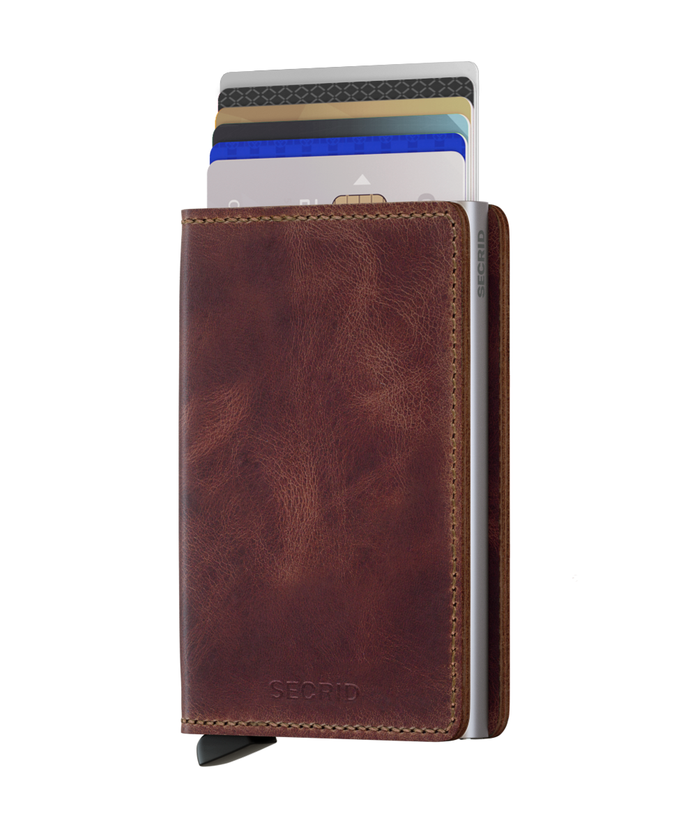 Slimwallet Vintage Brown