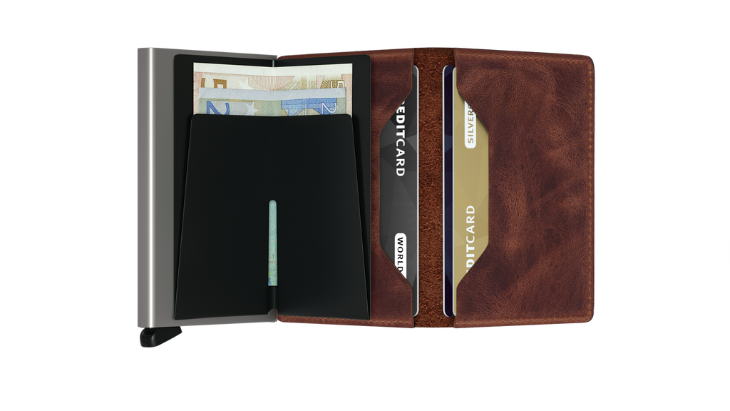 Slimwallet Vintage Brown