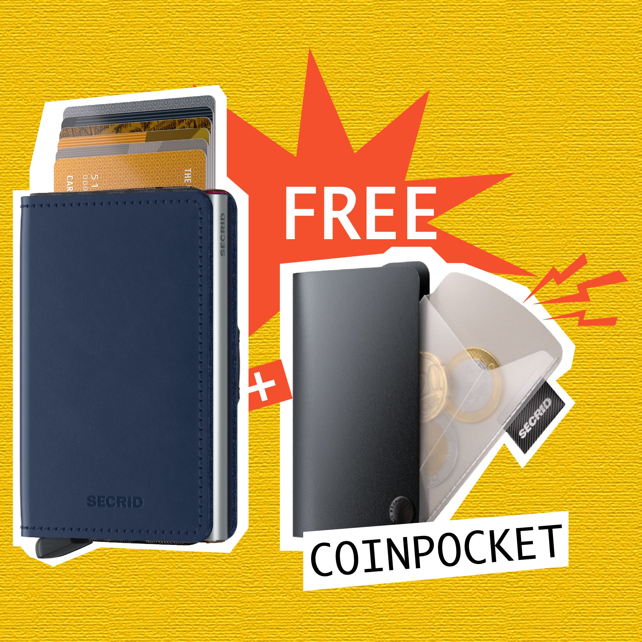 【 Slimwallet 限時優惠 】Original Navy 送 Coinpocket 一個