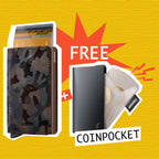 【 Slimwallet 限時優惠 】Jungle Brown 送 Coinpocket 一個