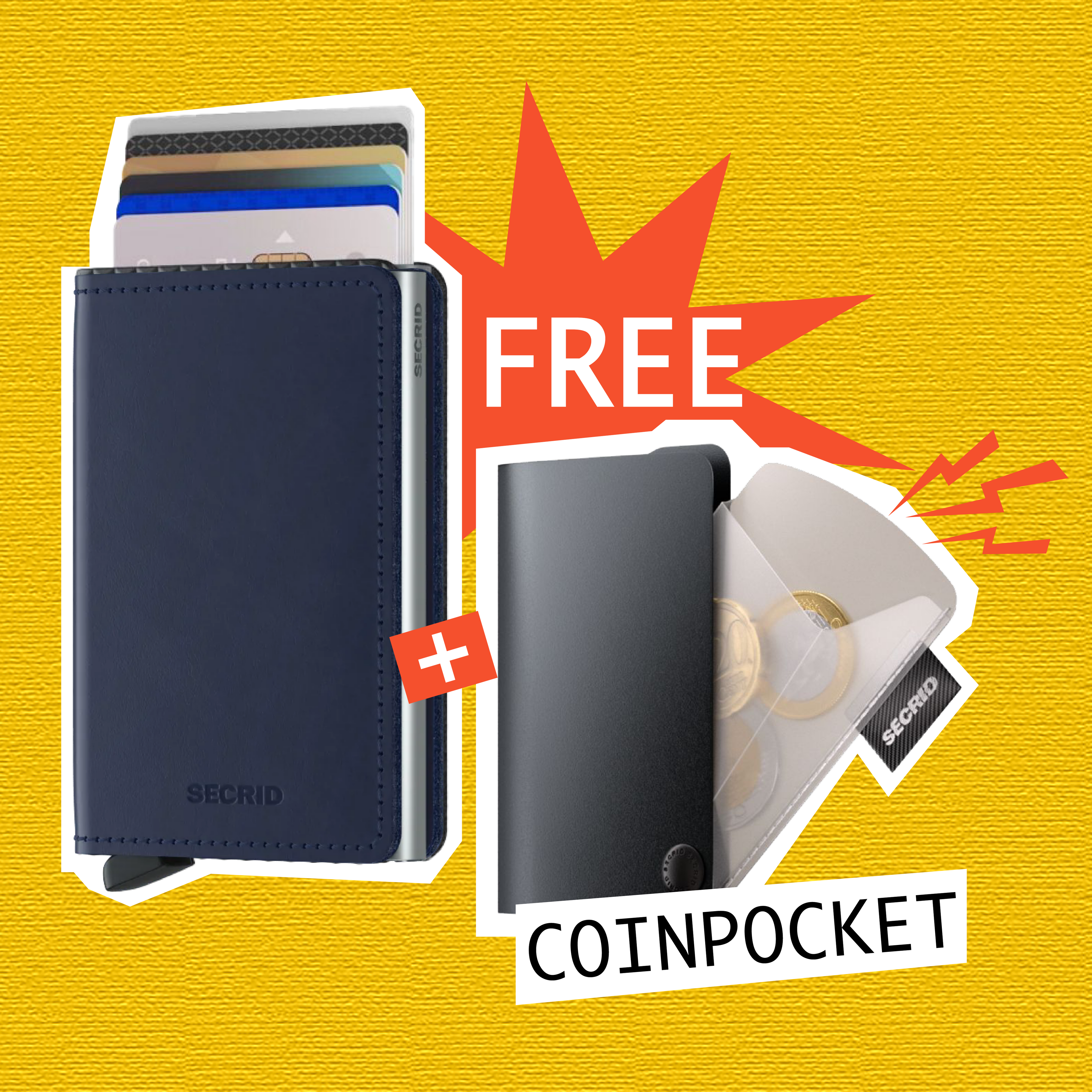 【 Slimwallet 限時優惠 】Original Navy 送 Coinpocket 一個