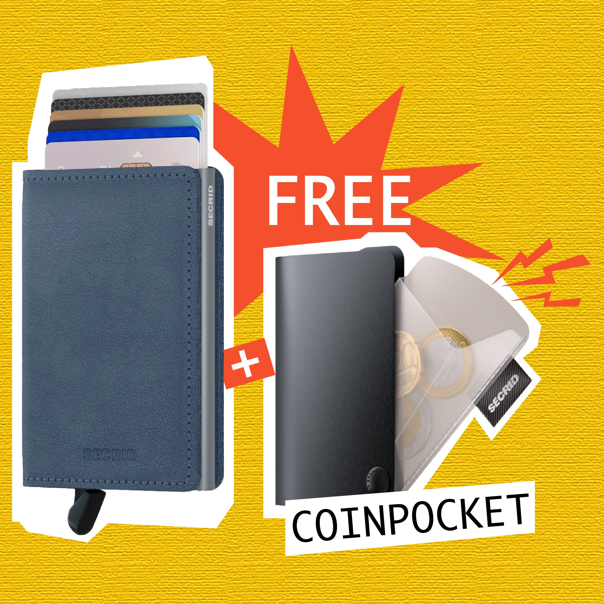 【 Slimwallet 限時優惠 】Original Ice Blue 送 Coinpocket 一個