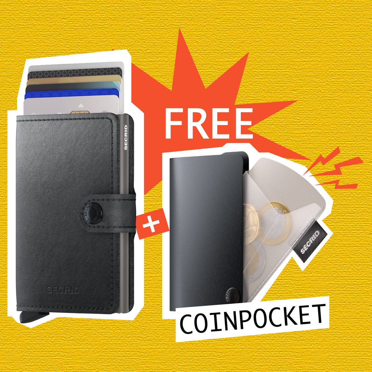 【 Miniwallet 限時優惠 】Mirum Black 送 Coinpocket 一個