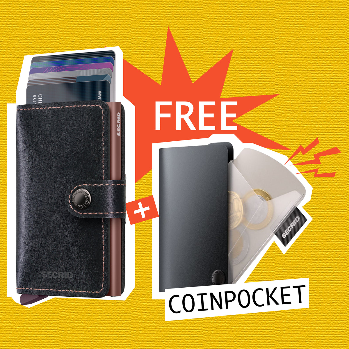 【 Miniwallet 限時優惠 】Mirum Black Rose 送 Coinpocket 一個