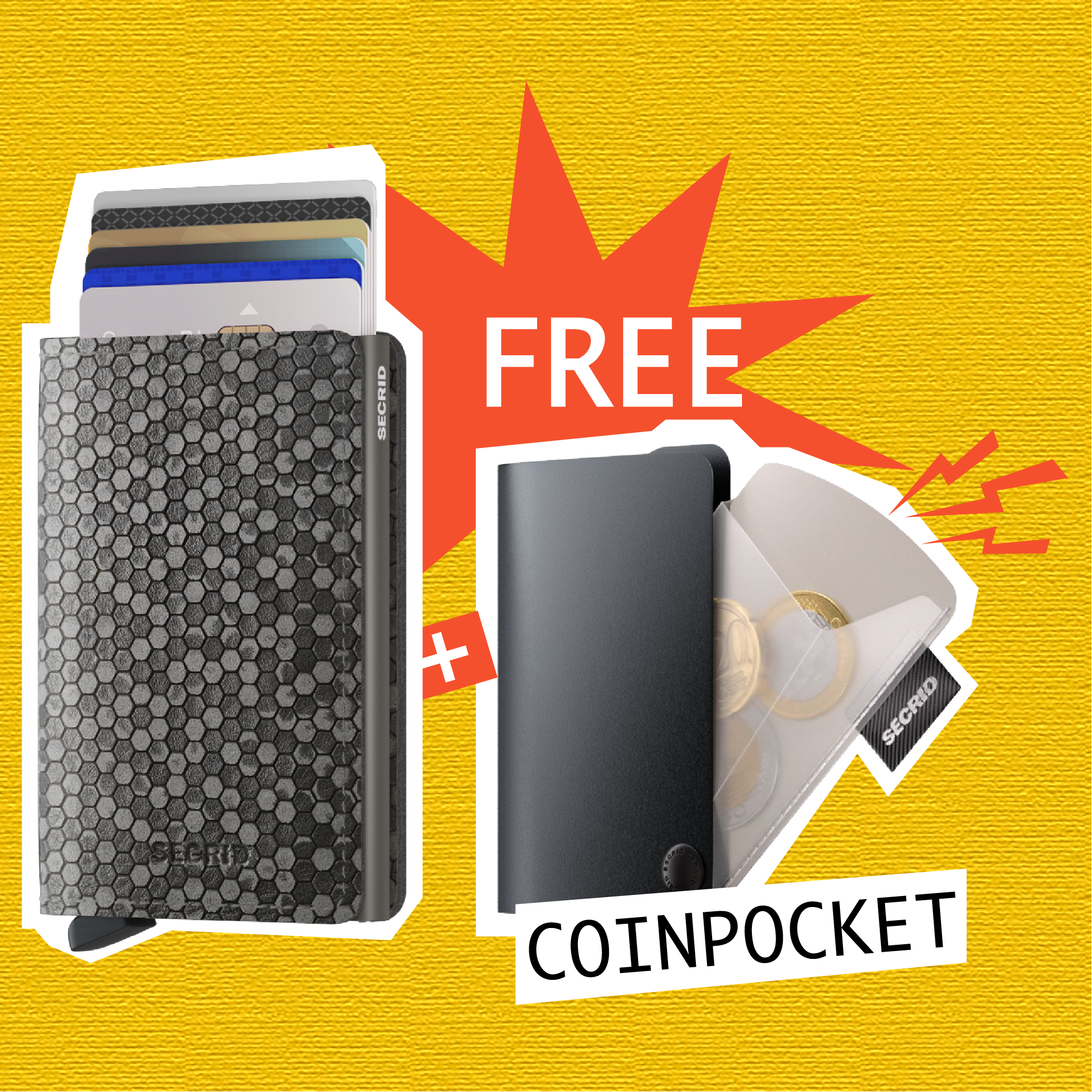 Slimwallet 限時優惠 】Hexagon Grey 送 Coinpocket 一個 – SECRID Hong Kong
