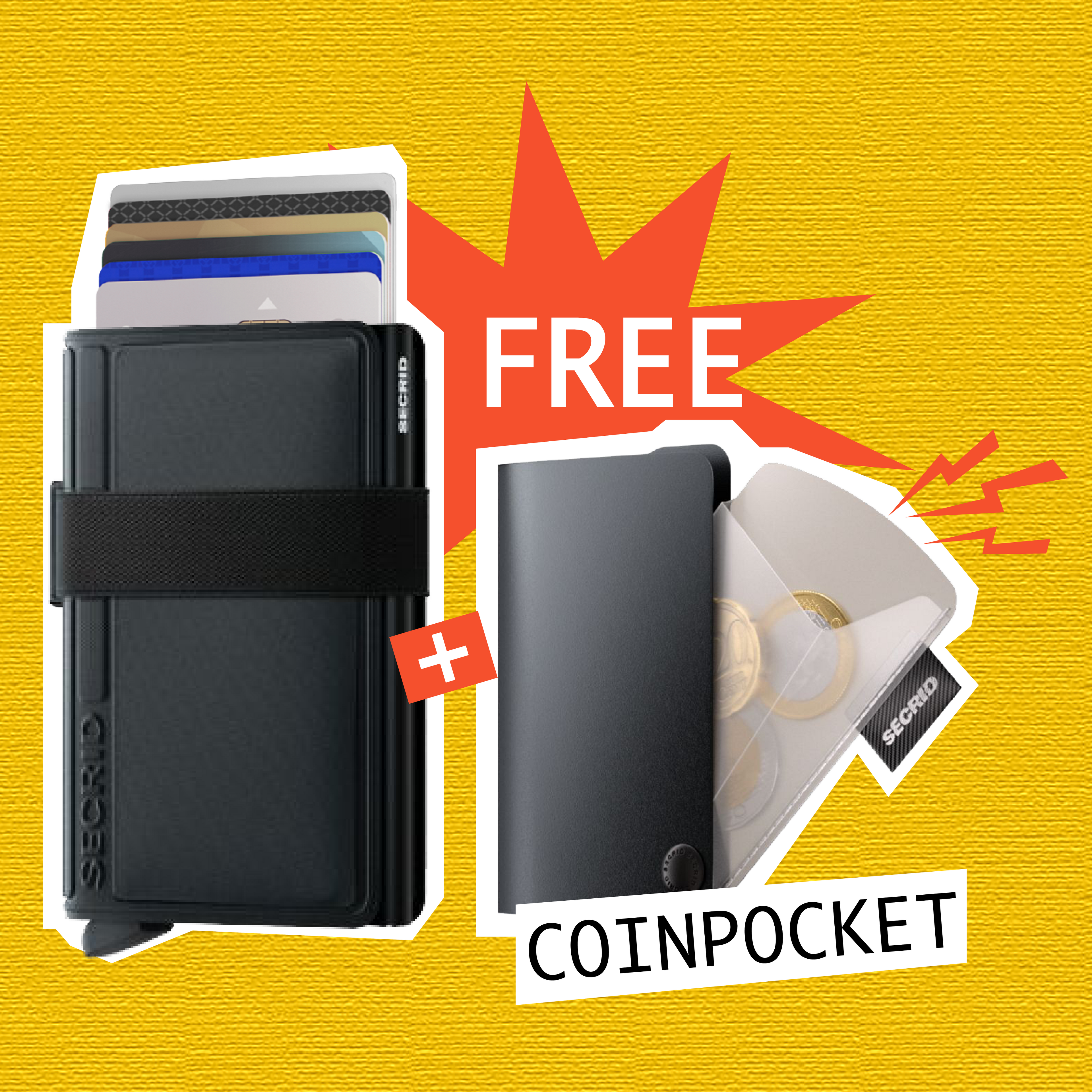 【 Bandwallet 限時優惠 】Black Black送 Coinpocket 一個
