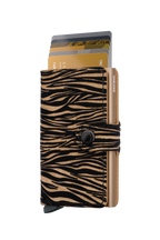 Miniwallet Zebra Beige