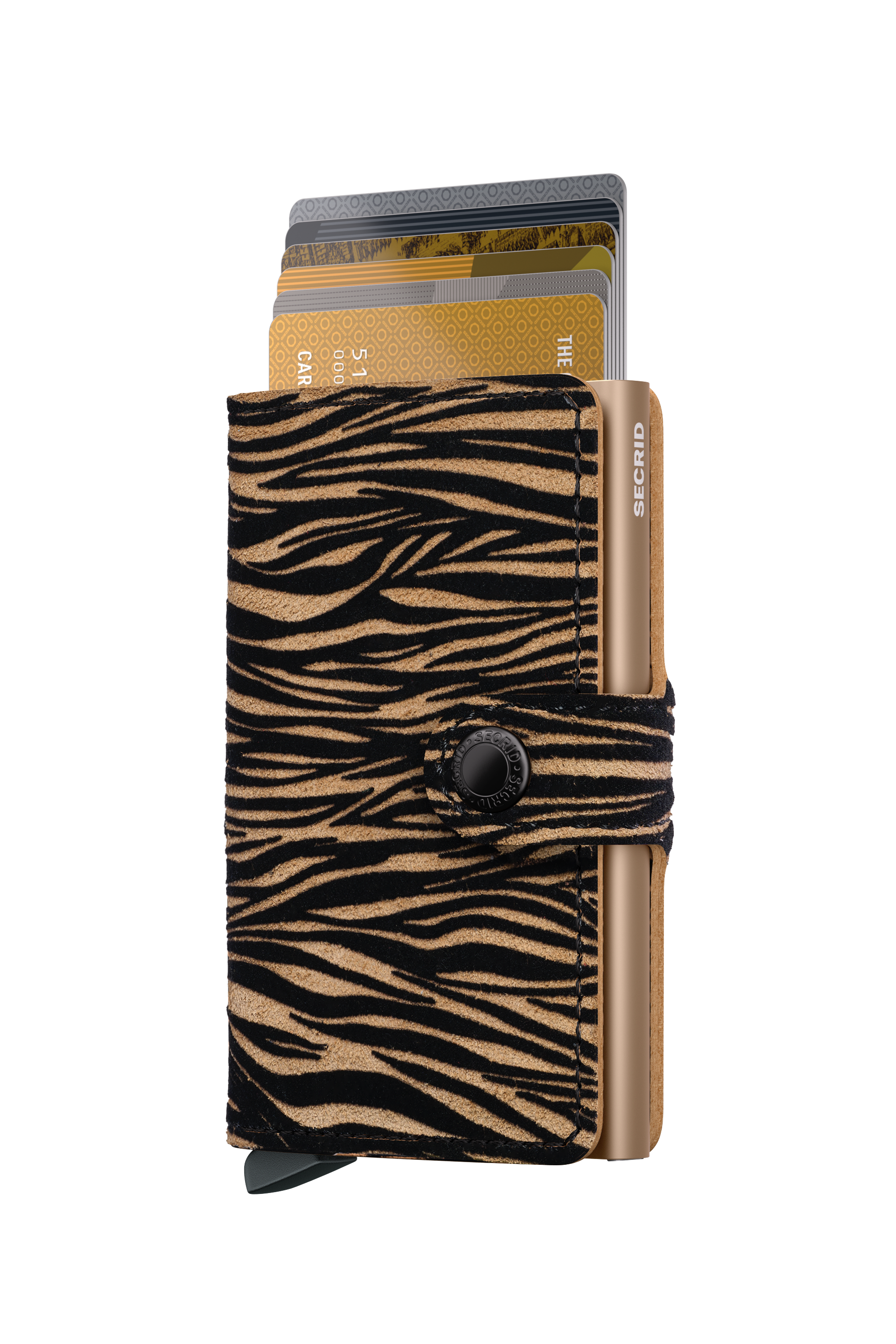 Miniwallet Zebra Beige