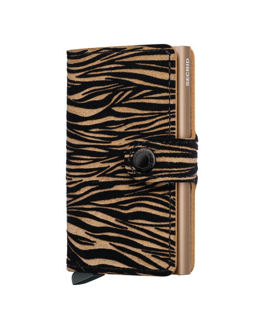 Miniwallet Zebra Beige