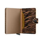 Miniwallet Zebra Beige