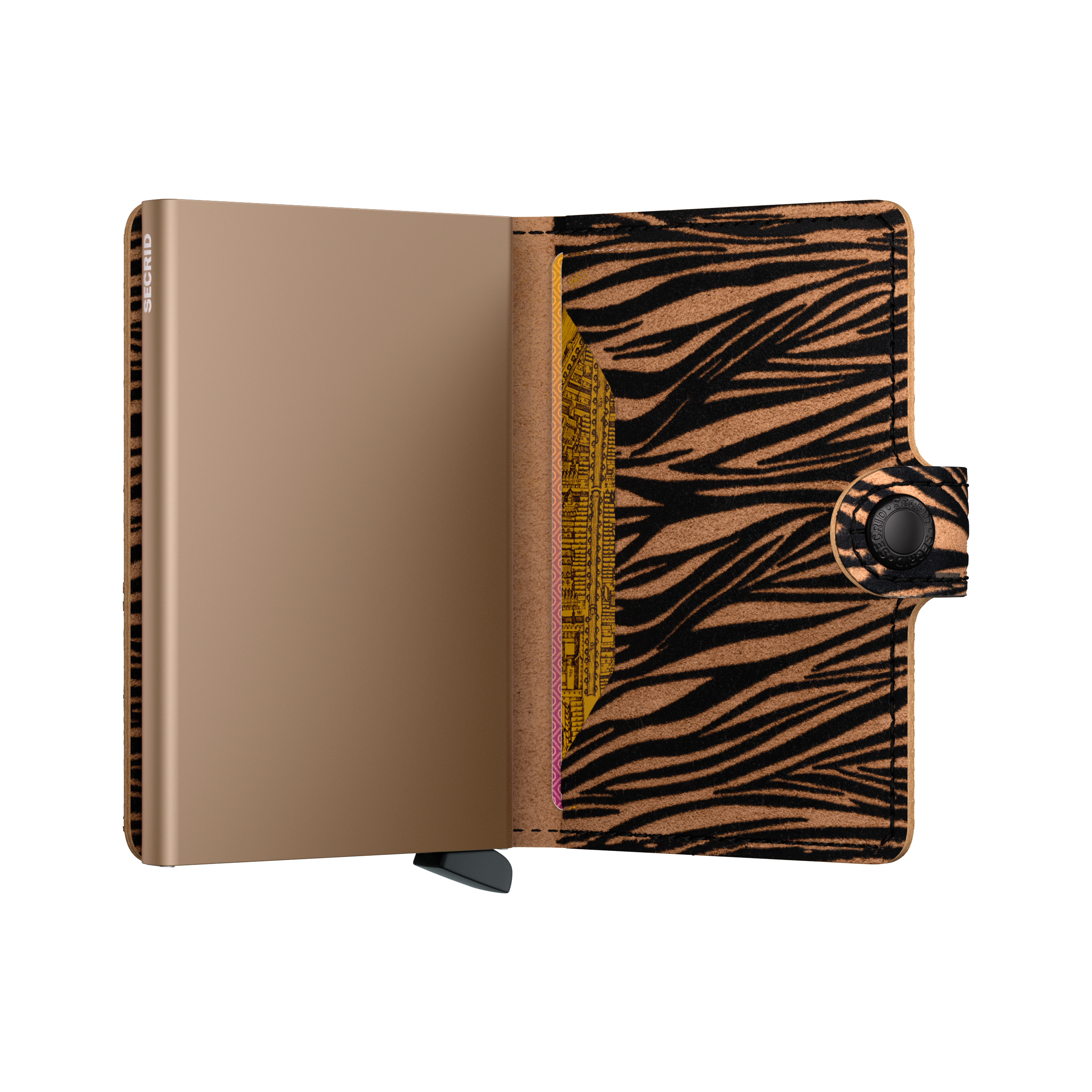Miniwallet Zebra Beige