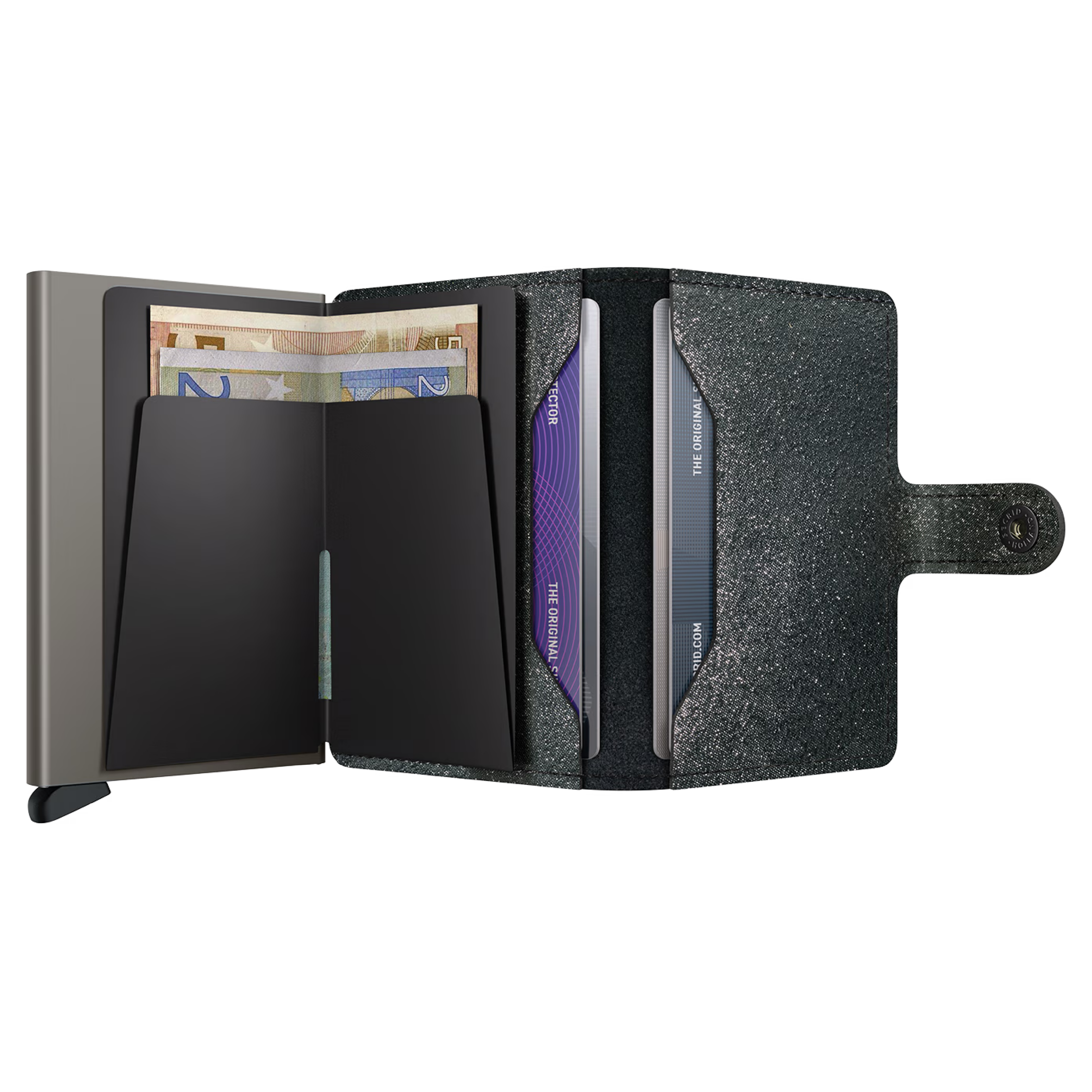 Miniwallet Stars Black