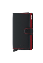 Miniwallet Matte Black Red