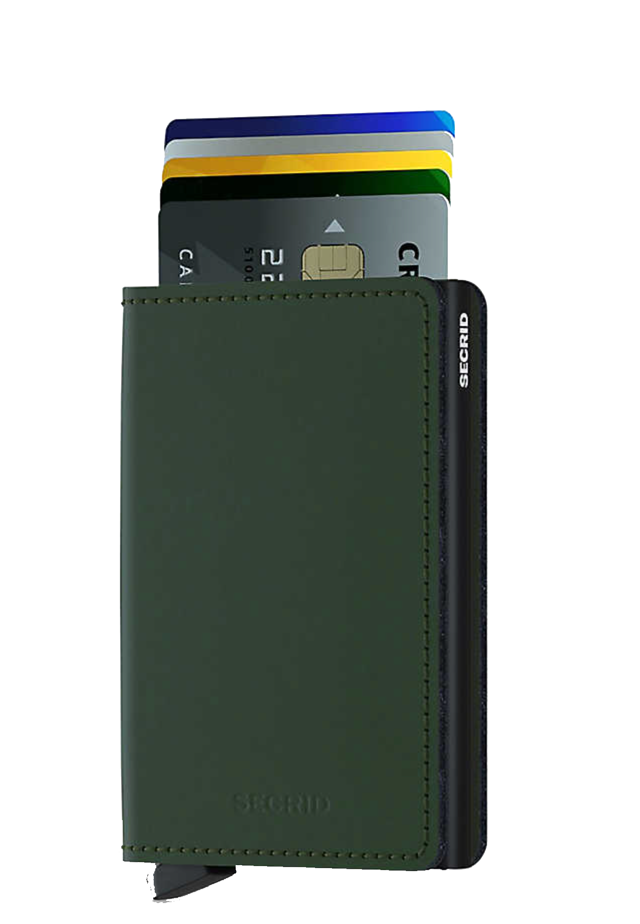 Slimwallet Matte Green Black