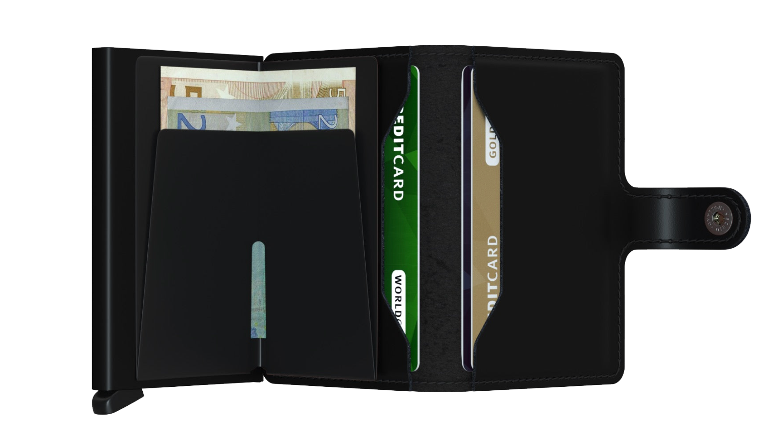 Miniwallet Matte Black