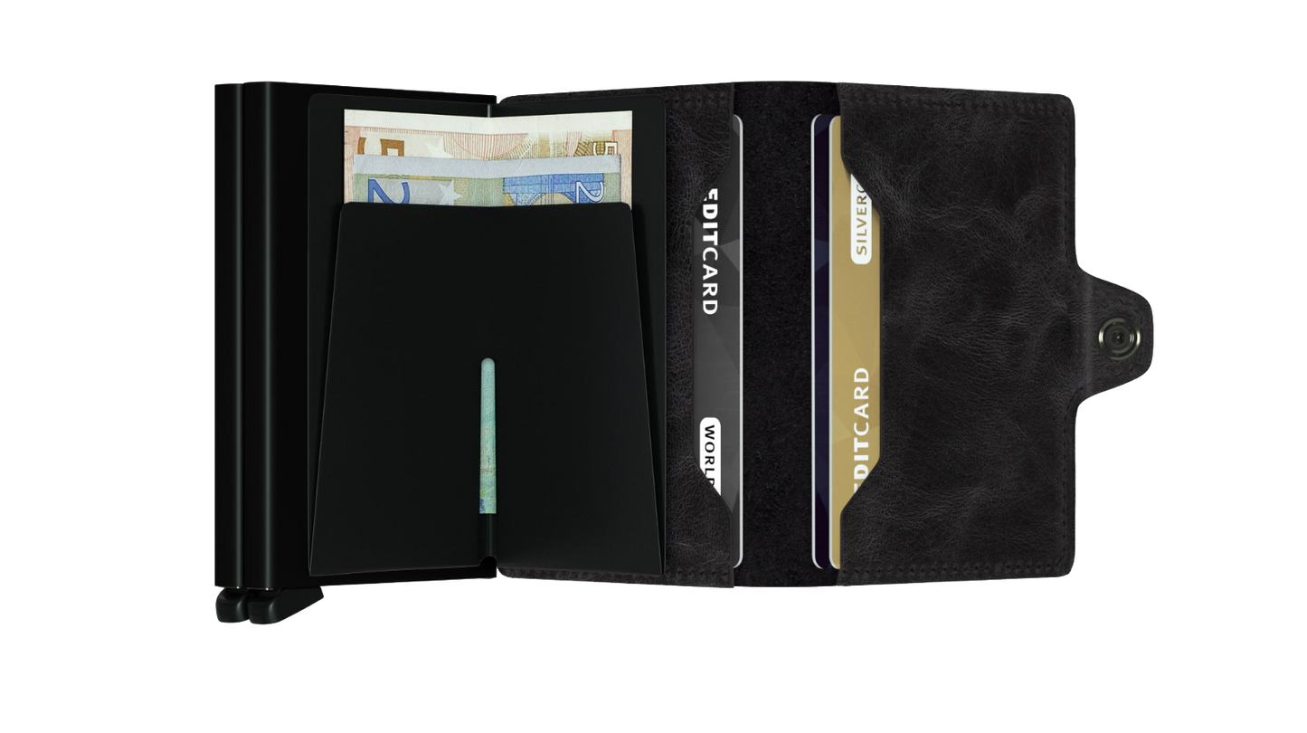 Twinwallet Vintage Black