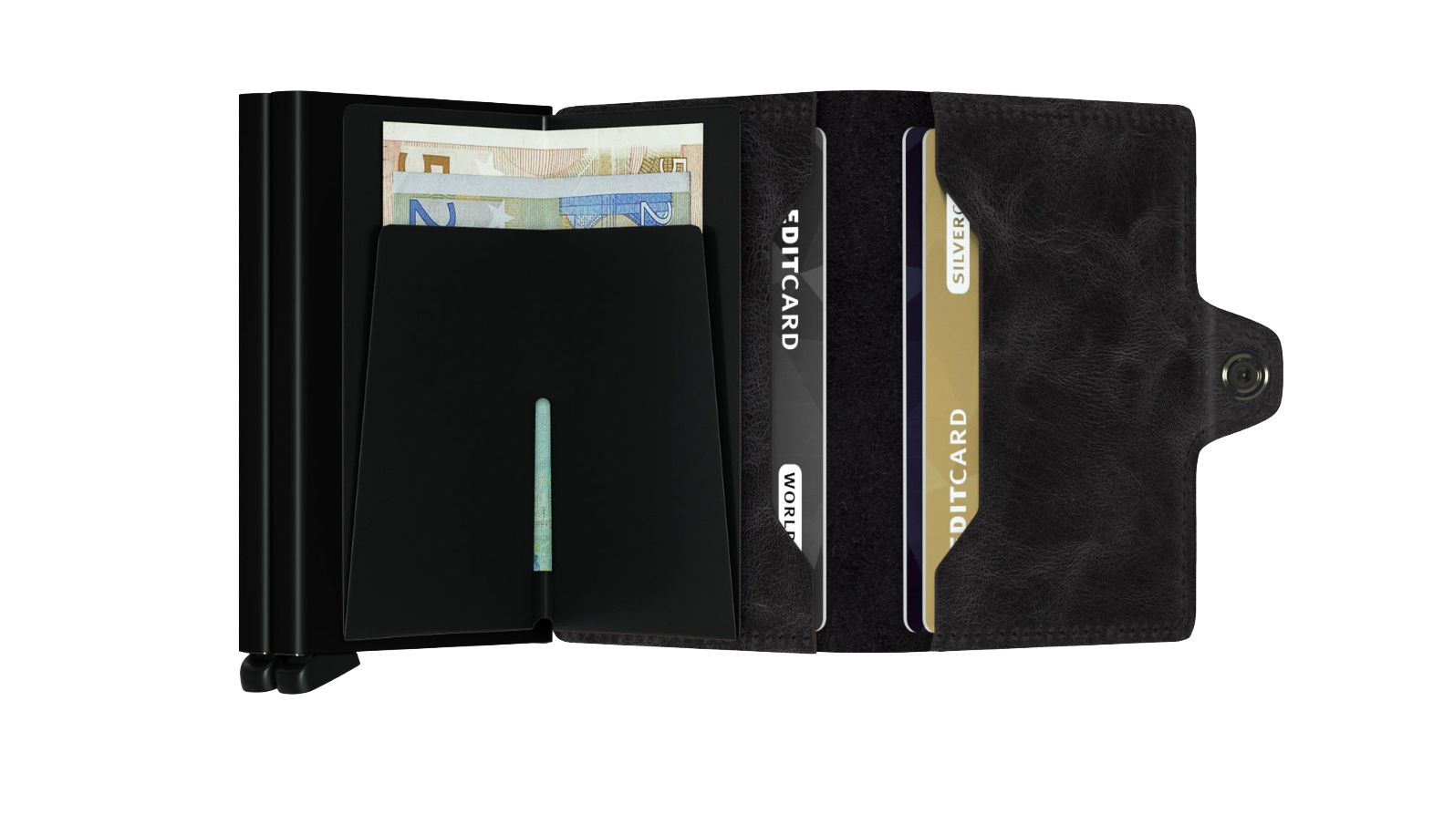 Twinwallet Vintage Black