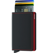 Slimwallet Matte Black Red
