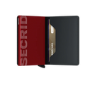 Slimwallet Matte Black Red