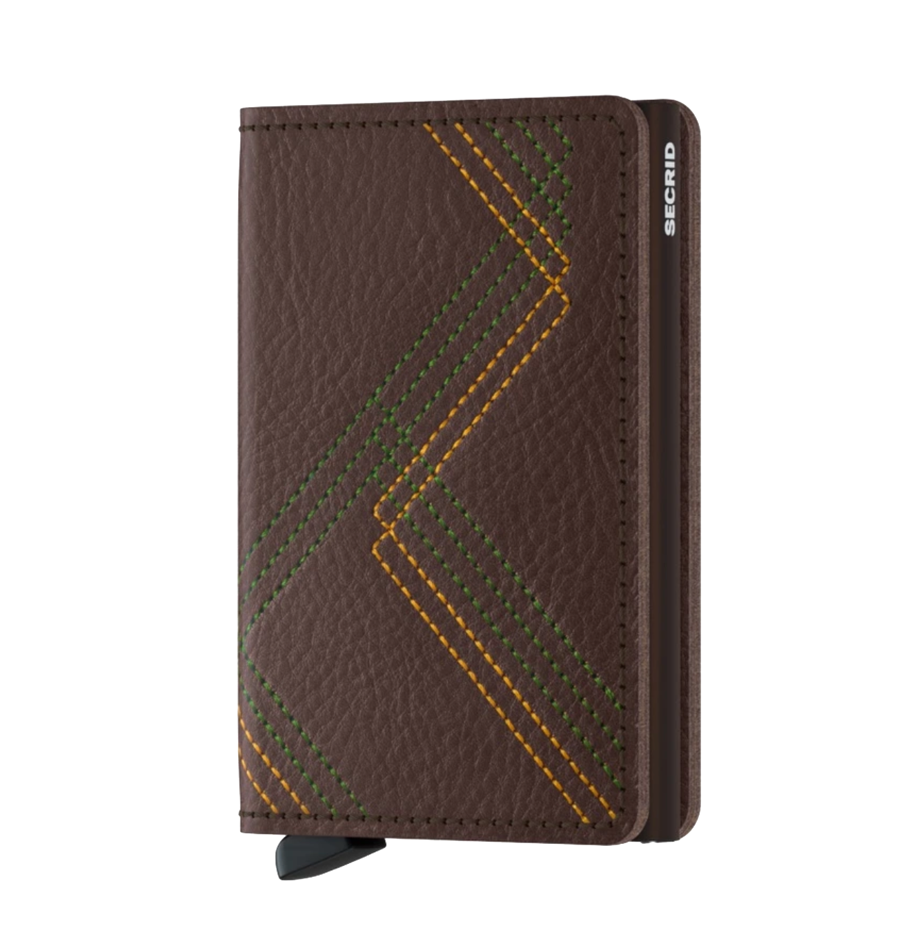 Slimwallet Stitch Linea Espresso