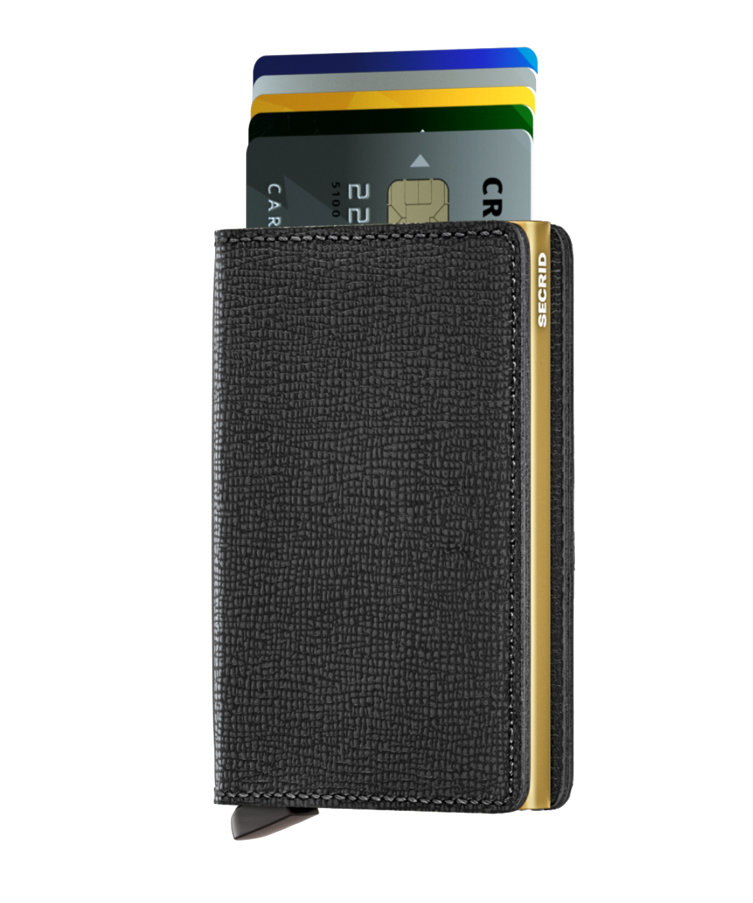 Slimwallet Crisple Black Gold