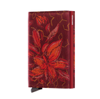 Slimwallet Jacquard Magnolia Bordeaux
