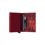Slimwallet Jacquard Magnolia Bordeaux