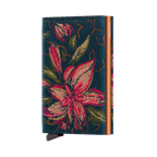 Slimwallet Jacquard Magnolia Teal