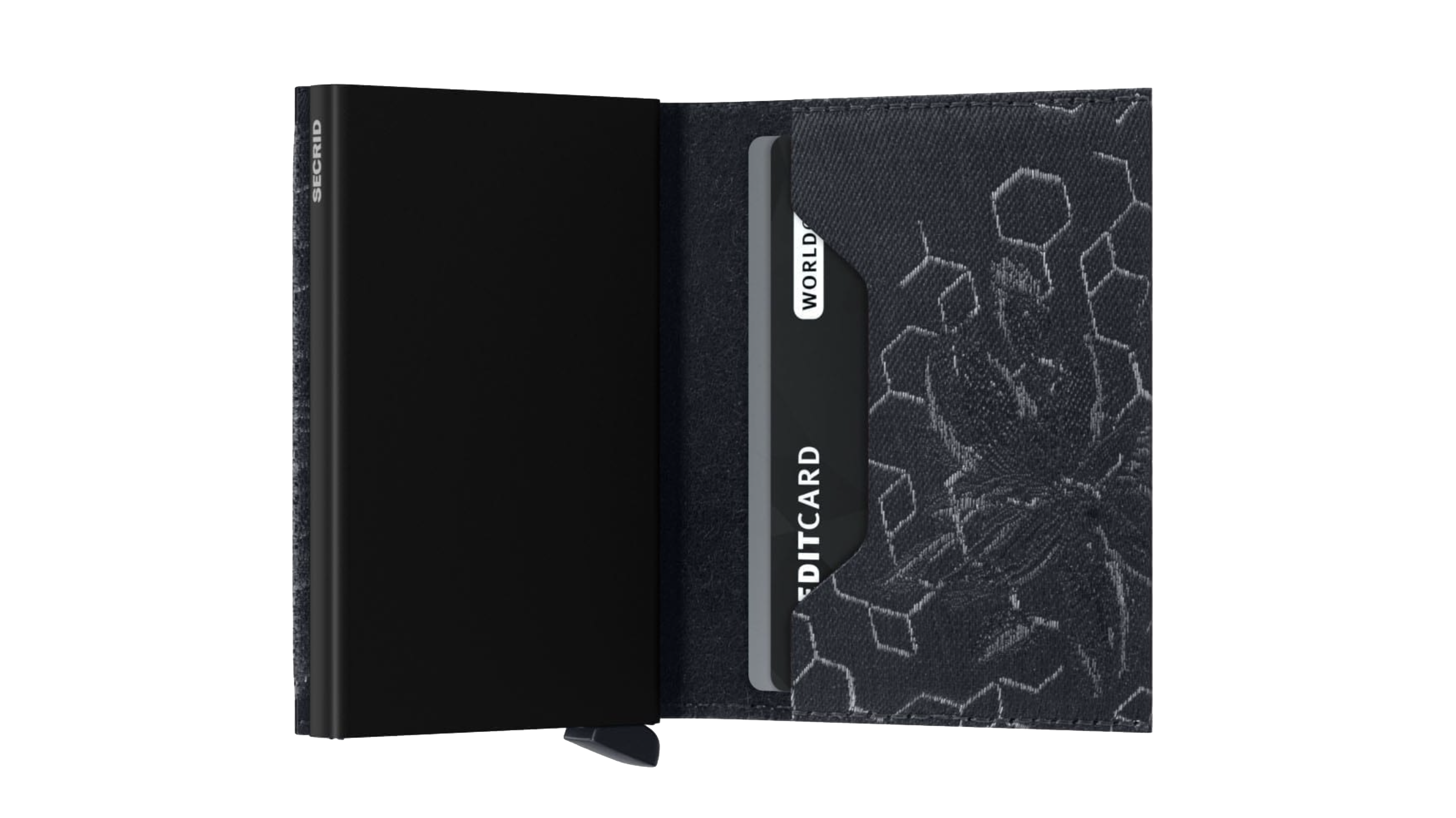 Slimwallet Jacquard Magnolia Navy