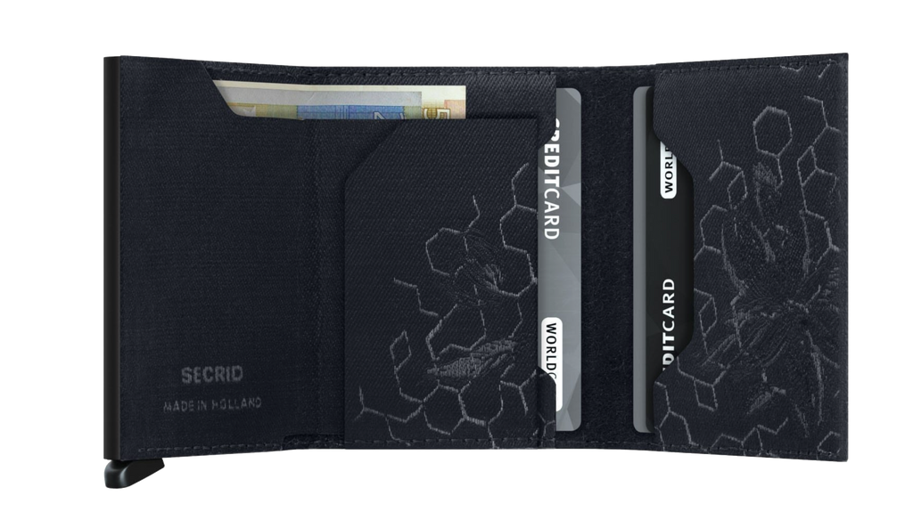 Slimwallet Jacquard Magnolia Navy