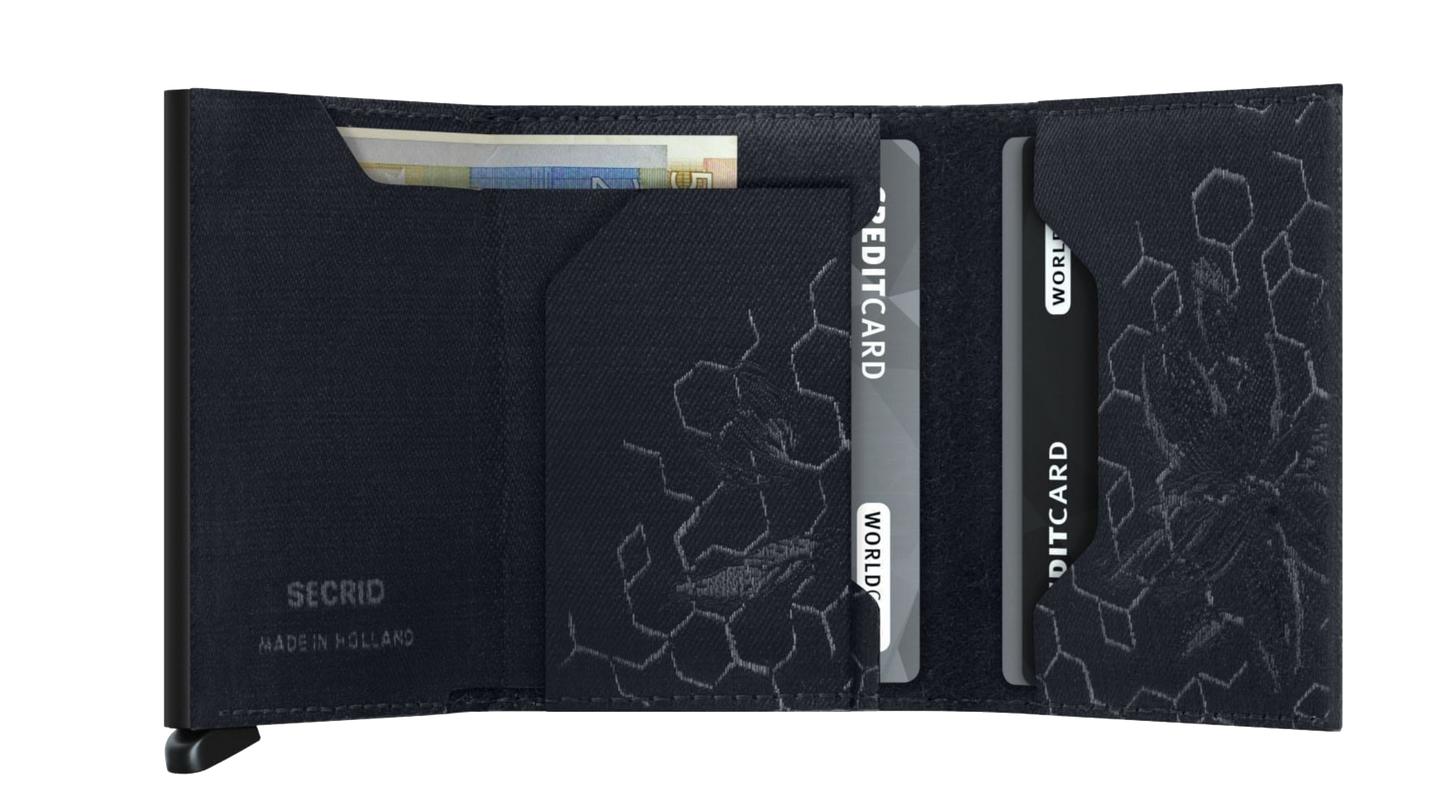 Slimwallet Jacquard Magnolia Navy