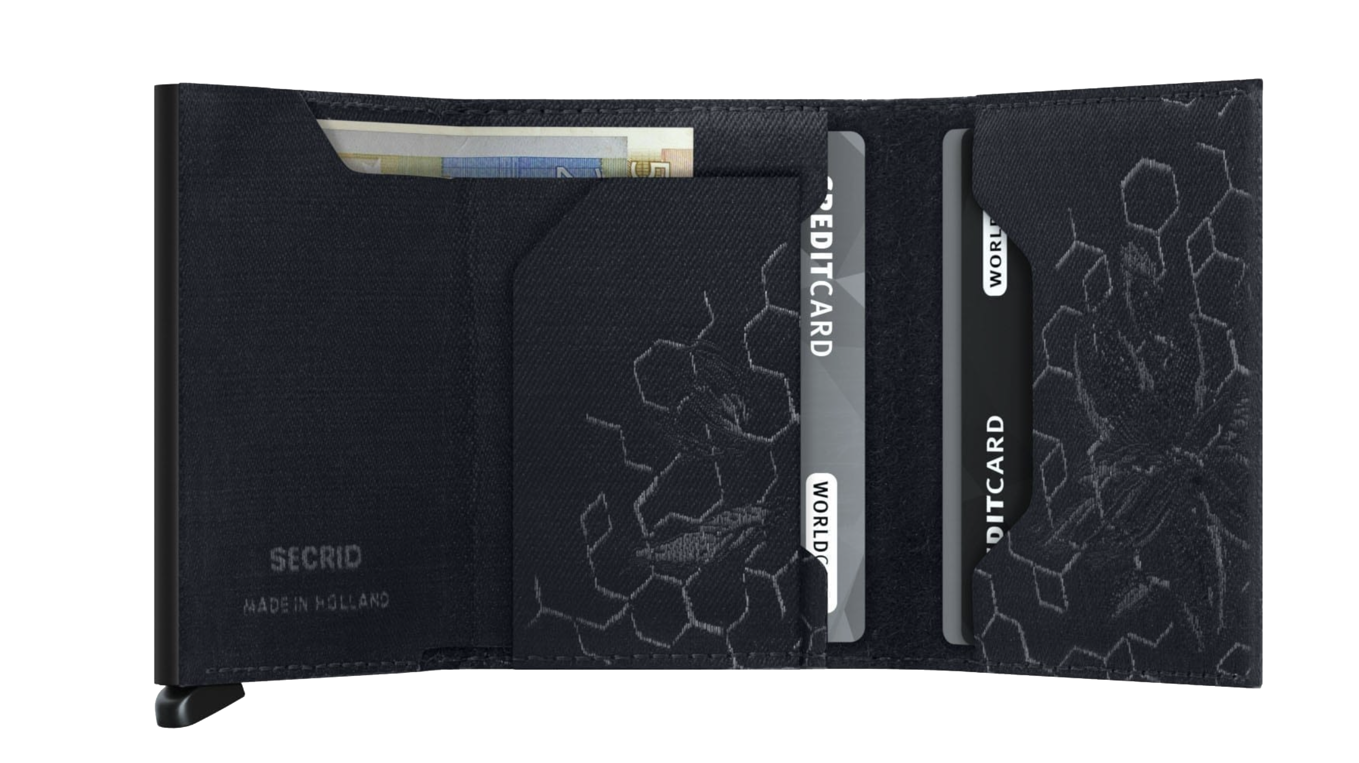 Slimwallet Jacquard Magnolia Navy