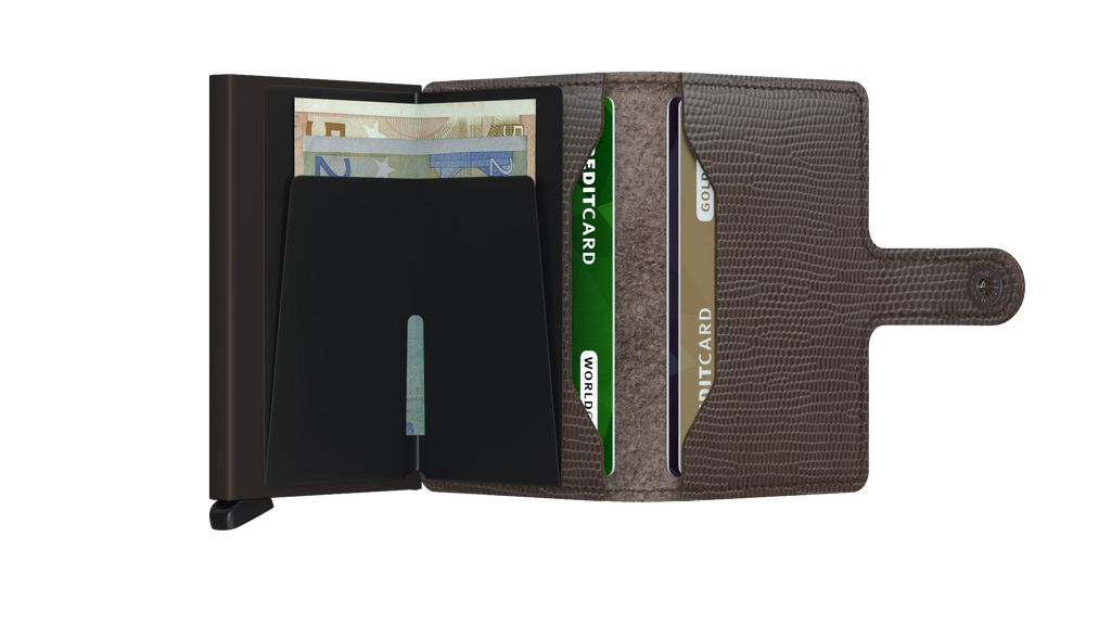 Miniwallet Rango Brown Brown