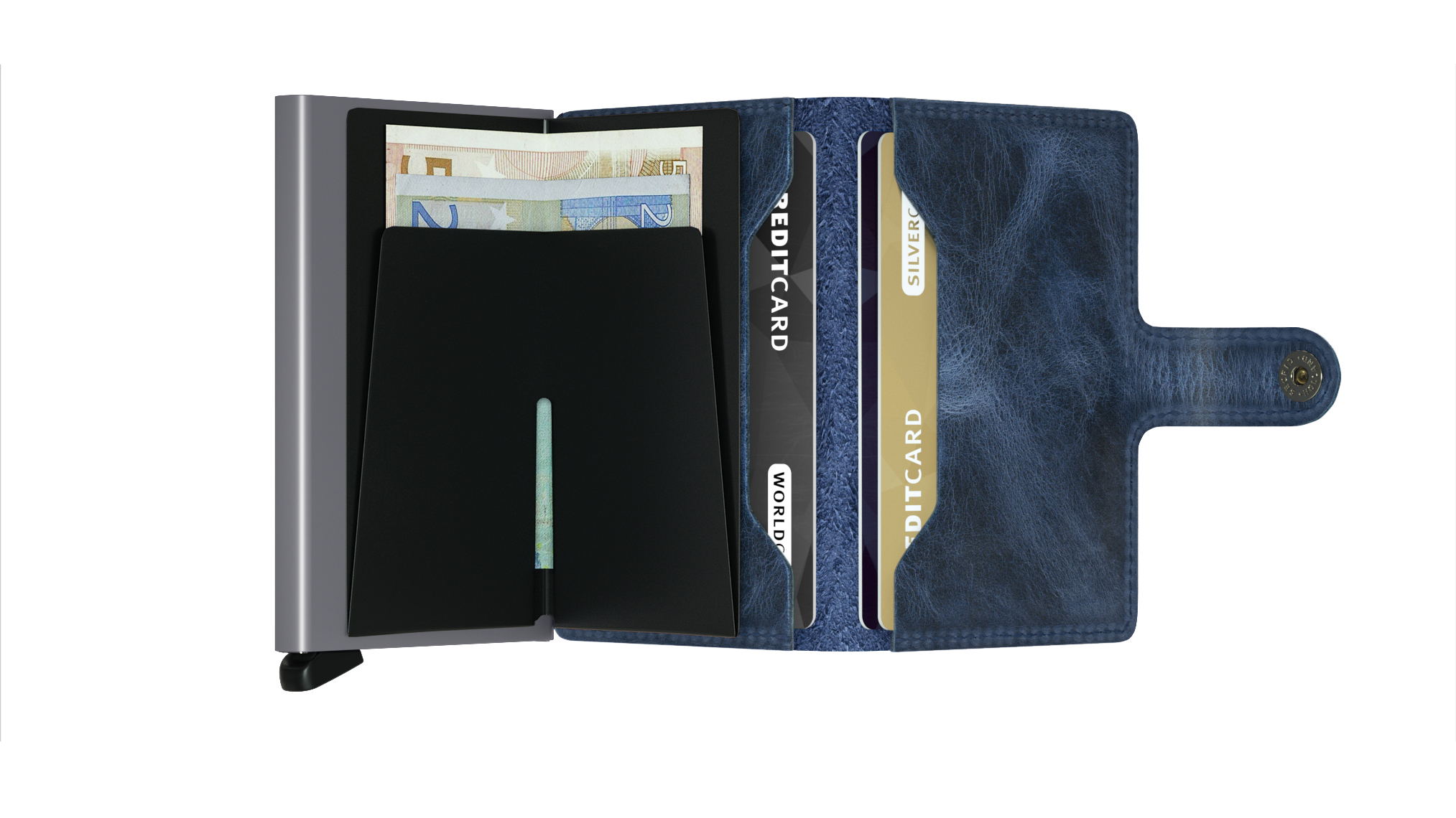 Miniwallet Vintage Blue
