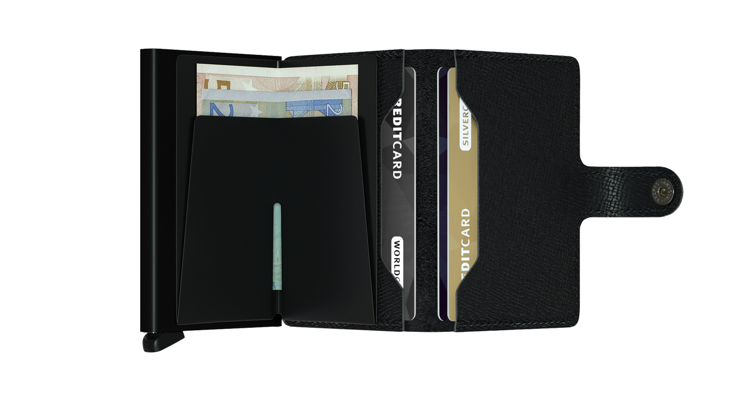 Miniwallet Crisple Black