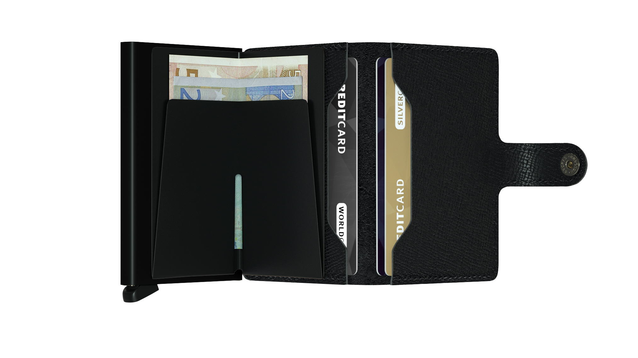 Miniwallet Crisple Black