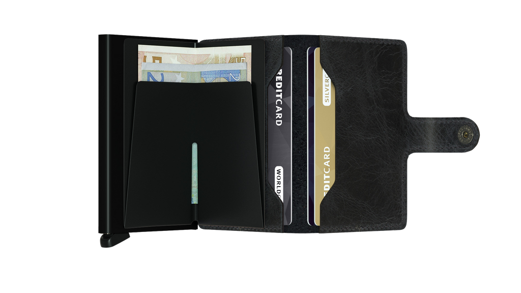 Miniwallet Vintage Black